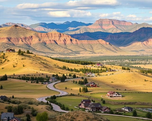 Elk Ridge, Utah landscape