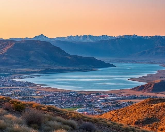Saratoga Springs, Utah landscape
